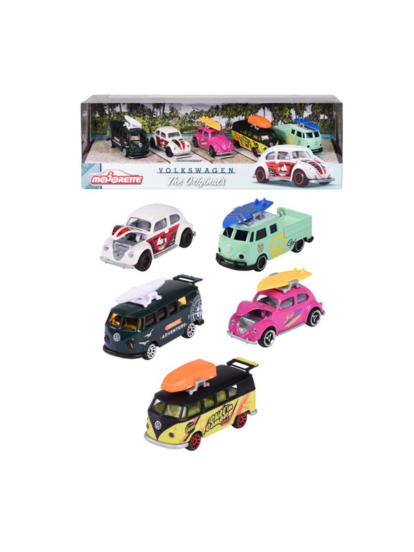 Image of Majorette VW The Originals 5 Pieces Pack