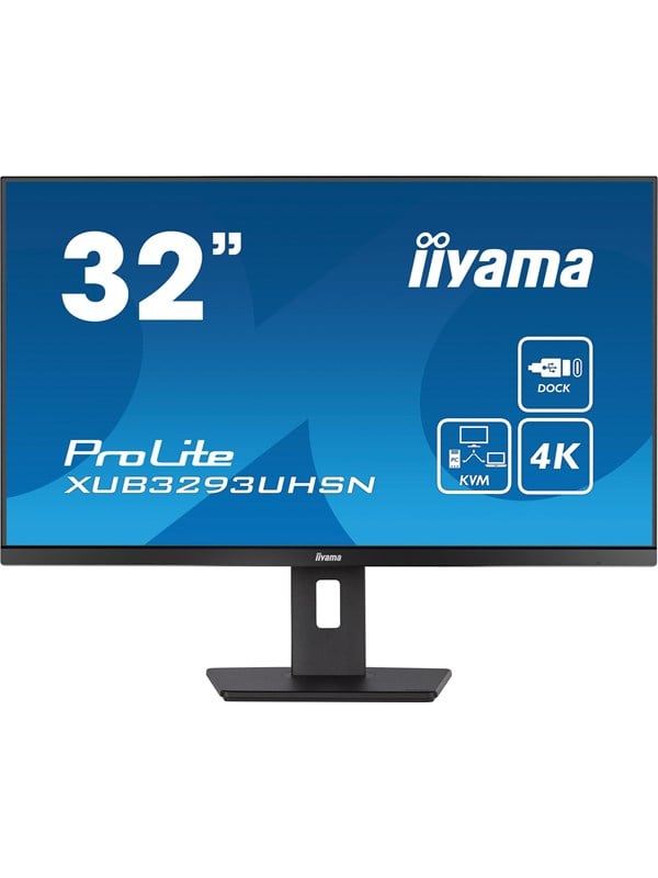 Iiyama PROLITE XUB3293UHSN-B5 Business-Monitor - Pivot, USB-C - Bild 4