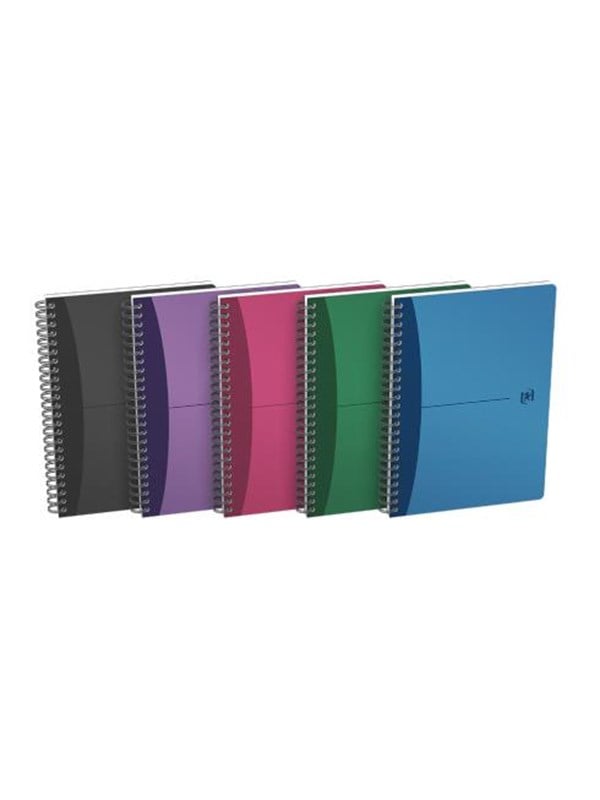 Oxford Office - spiral book - A5 - 90 sheets Ass Colours