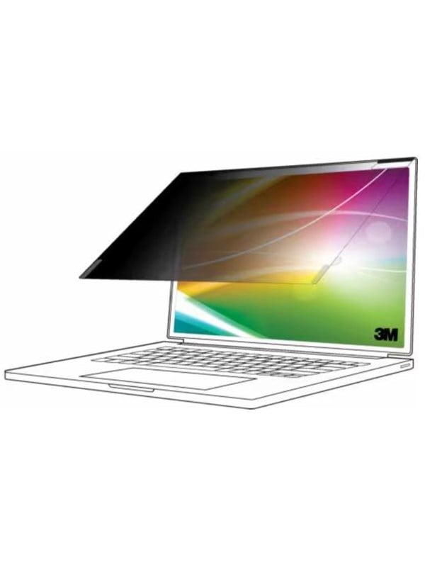 Image of 3M Bright Screen Privacy Filter for 14in Full Screen Laptop 16:10 BP140W1E