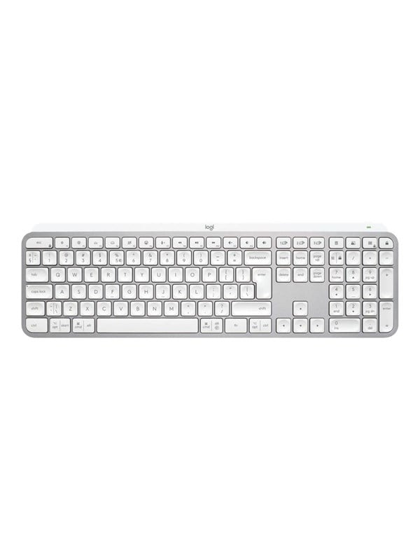 Image of Logitech MX Keys S Pale Grey - DE - Tastatur - Deutsch - Grau