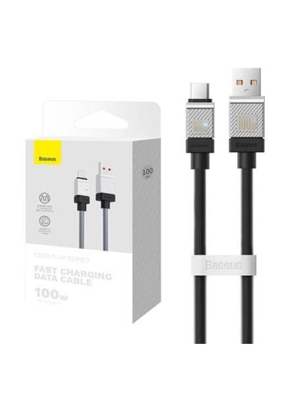 Baseus Cable USB do USB-C  CoolPlay 100W 1m black