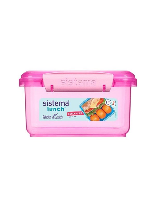 Sistema Lunch Plus1.2 L - Pink