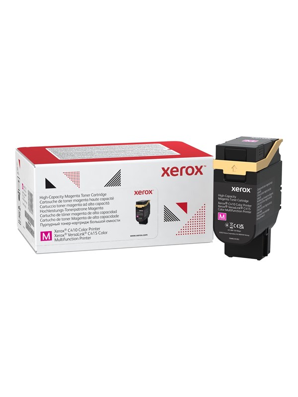 Xerox - high capacity - magenta - original - toner cartridge - Use and Return