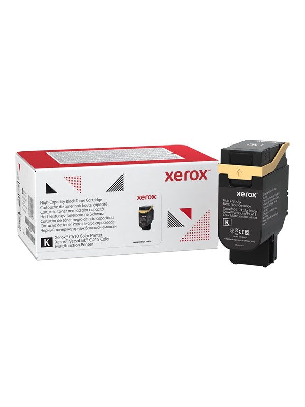 Xerox - high capacity - black - original - toner cartridge - Use and Return