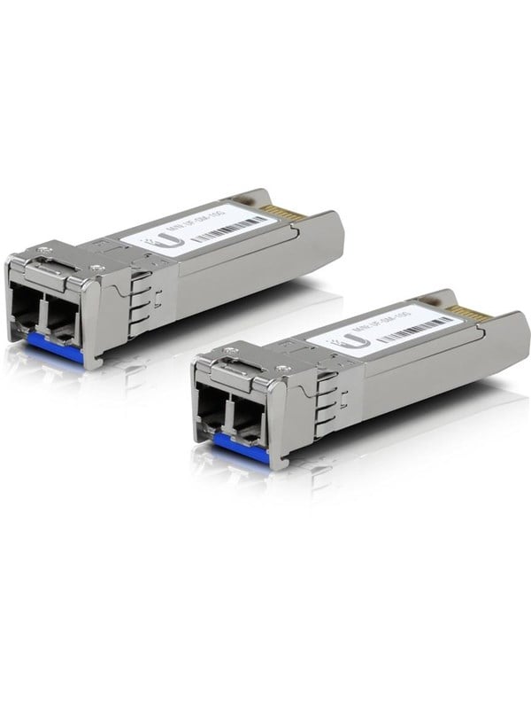 Ubiquiti UACC-OM-SM-10G-D-2 2-Pack 10 Gbps Single-Mode Optical Module
