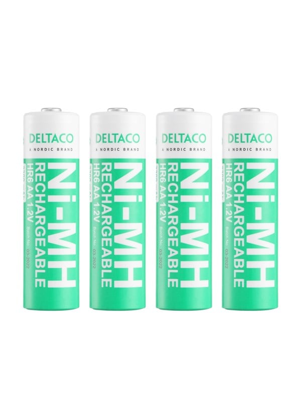 Deltaco AA NiMH 2300 mAh (4-Pack)