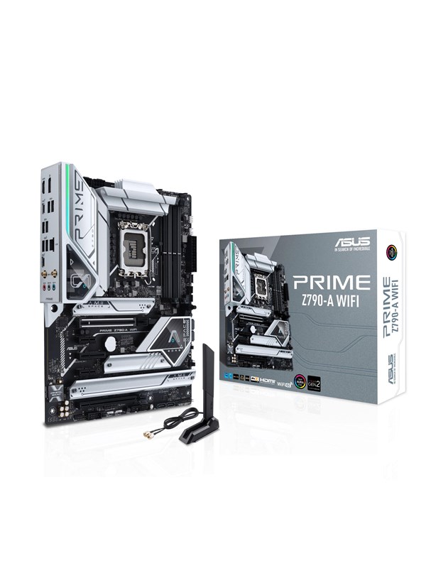 ASUS Mainboard PRIME Z790-A WIFI Mainboards PCIe 50 DDR5 Speicher 4x M2 WiFI 6E HDMI DisplayPort eh13 Mainboards