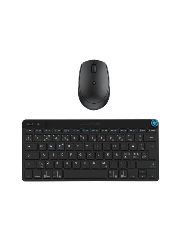 JLab GO - Tastatur  Maus Set - Nordic ISO - Schwarz