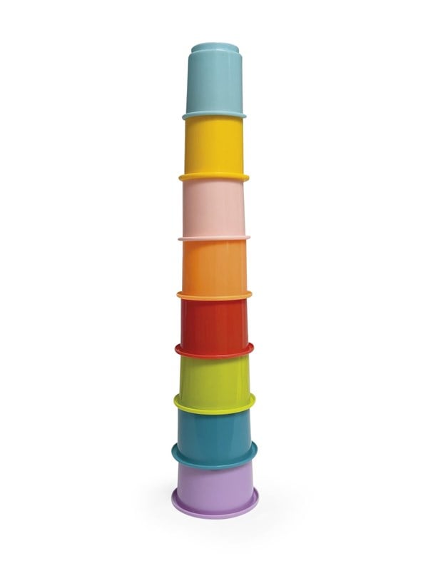 Happy Baby Rainbow Stacking Cups 8 pcs