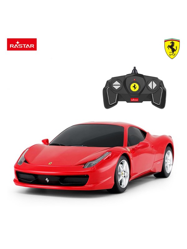 Image of RASTAR R/C 1:18 Ferrari 458 Italia Red