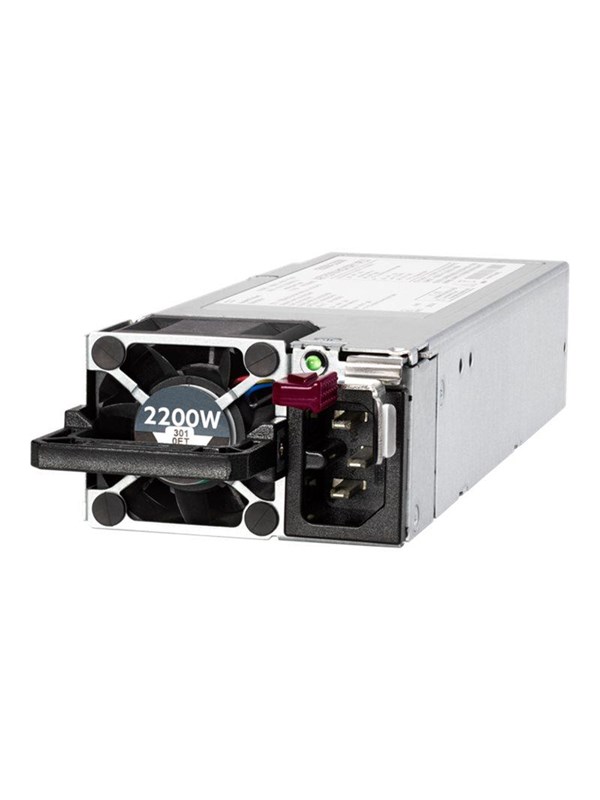HP E - power supply - hot-plug Netzteile - 2200 Watt - ATX - 80 Plus Titanium (bis zu 90% effektiv)