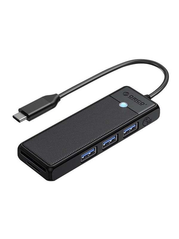 ORICO Adapter Hub 4in1 Orico USB A30x3TFSD30x1 USB-Hubs - USB 30 - 4 - Schwarz