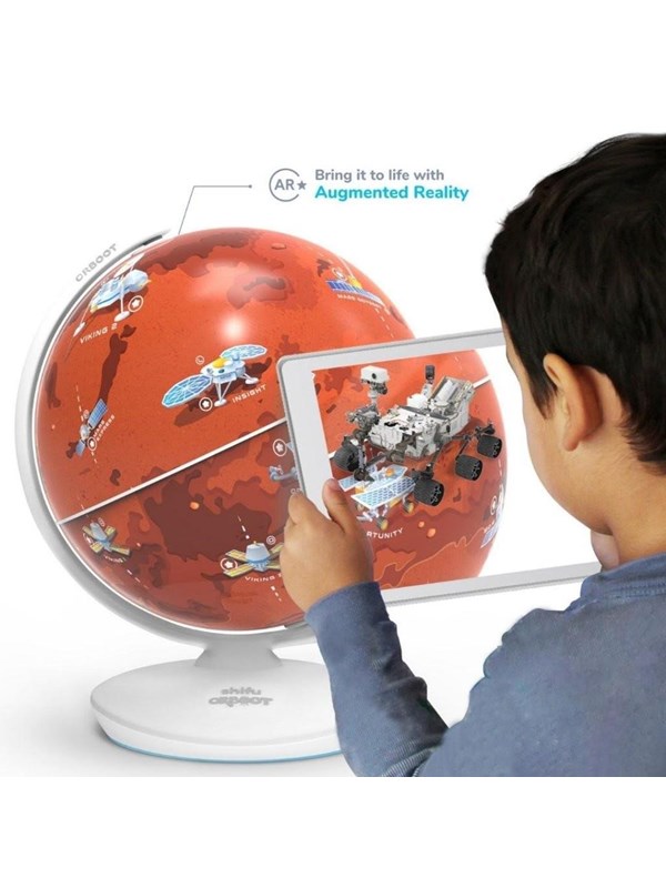 PlayShifu Play Shifu shifu Orboot Planet Mars - AR Globe - Weltraumreisen in AR - Rot