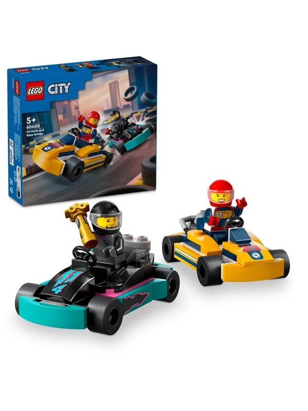 LEGO City 60400 Go-Karts mit Rennfahrern