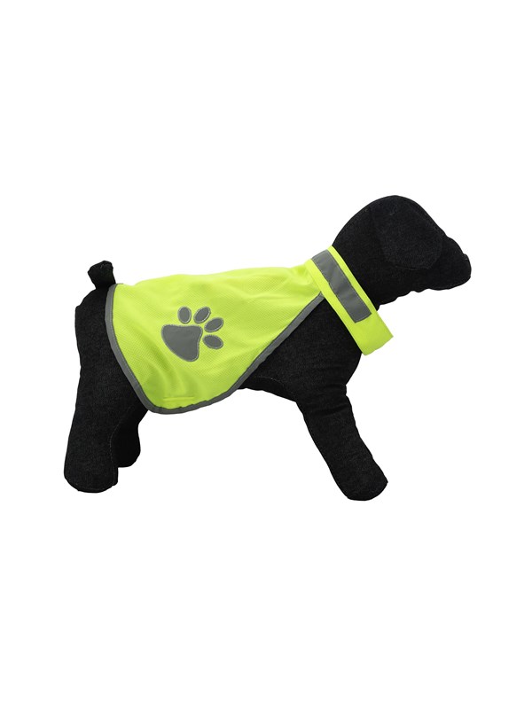 Active Canis Reflektierender gelber Mantel fr Hunde Gre L
