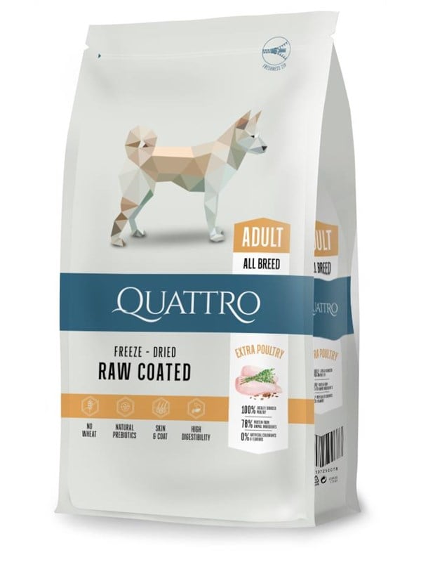 Quattro All Breed with Poultry Adult 3kg