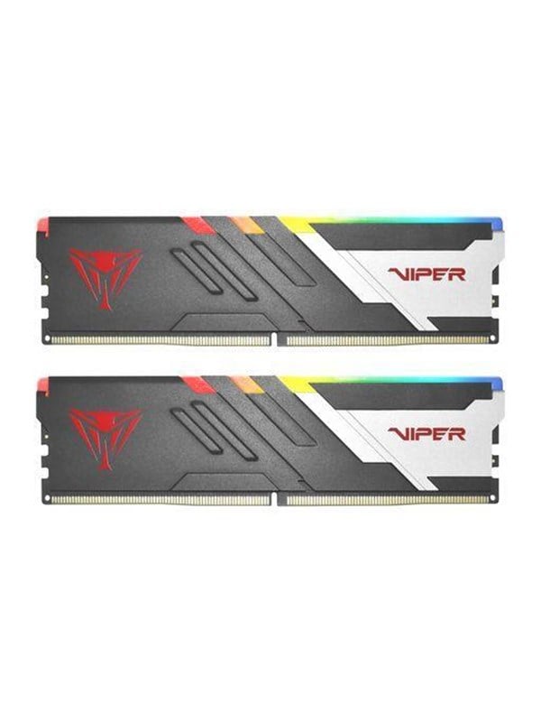 Patriot Viper Venom RGB DDR5-6800 - 32GB - CL34 - Dual Channel 2 pcs - AMD EXPO  Intel XMP - Schwarz mit RGB