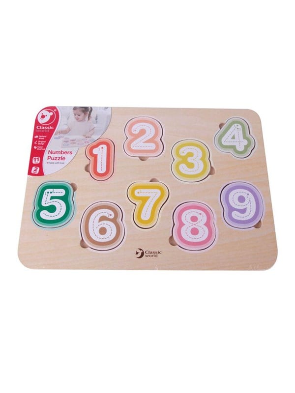 Classic World Wooden Puzzle Figures