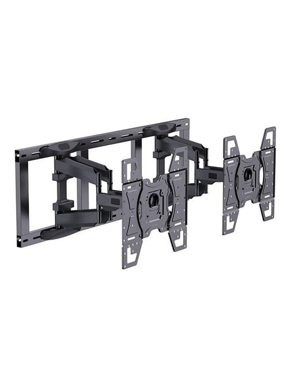 Multibrackets M Pro Series mounting component - modular - for 2 flat panels - black - Max 60 kg - recommended for 50"