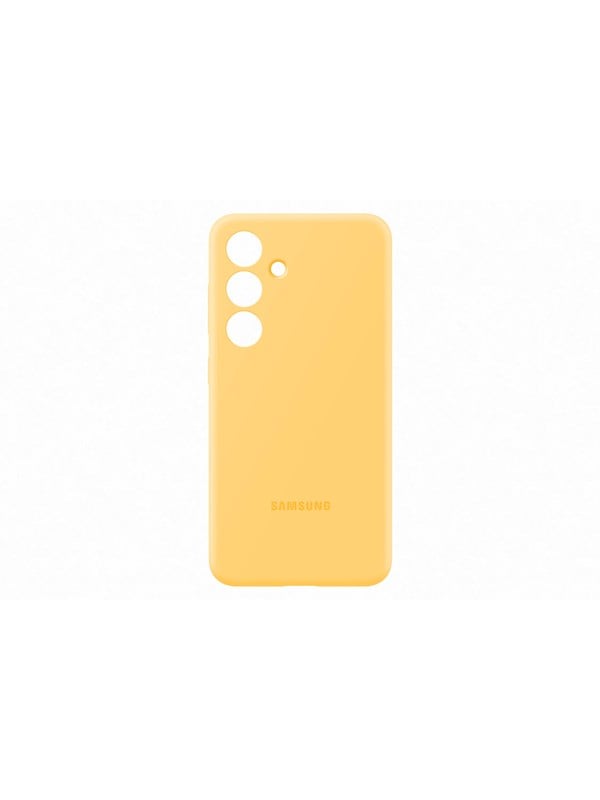 SAMSUNG Silicone Case Handy-Cover für SAMSUNG Galaxy S24 gelb