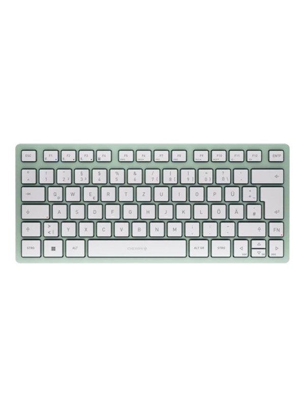 Cherry KW 7100 MINI BT - Tastaturen - Deutsch - Grün