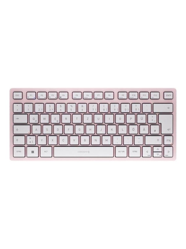 Cherry KW 7100 MINI BT - Tastaturen - Deutsch - Pink
