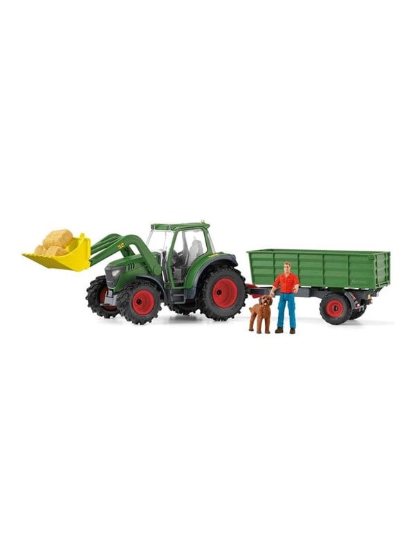 Schleich Traktor mit Anhnger