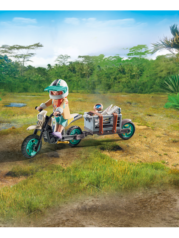 Playmobil Dinos - T-Rex Spur und Tracker