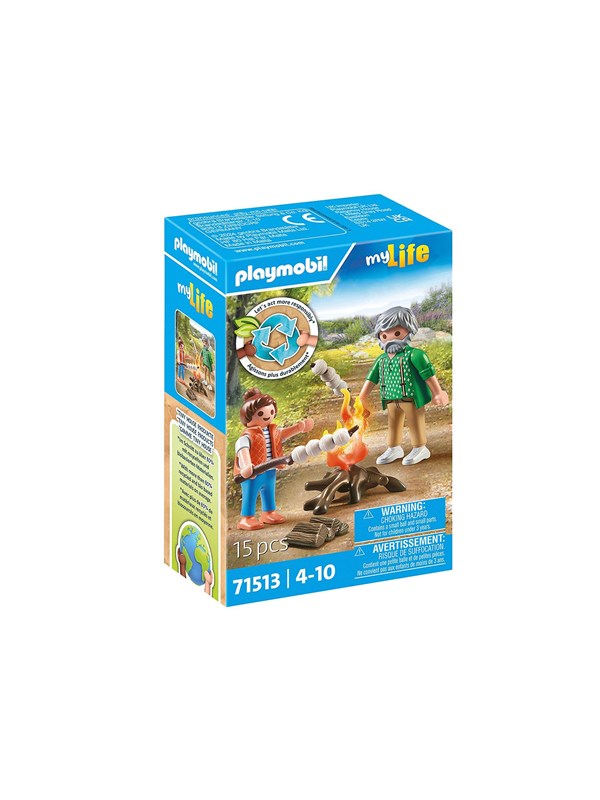 Playmobil Lagerfeuer mit Marshmallows