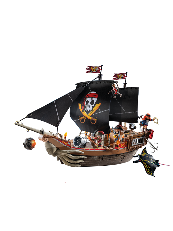 Playmobil Pirates - Großes Piratenschiff