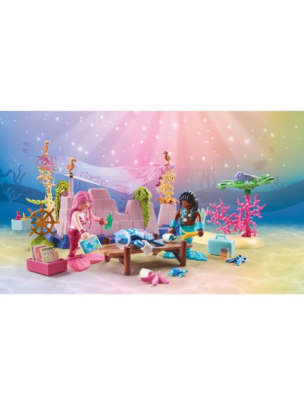 Playmobil Fantasie & Magie - Meerjungfrau-Tierpflege