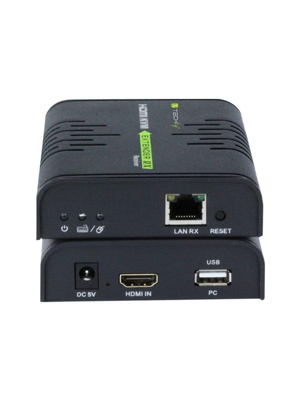 Techly HDMI KVM Extender über Netzwerkkabel, KVM Switch, Schwarz - Bild 5