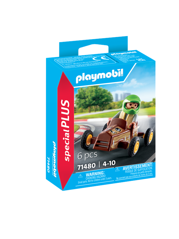 Playmobil Kind mit Go-Kart