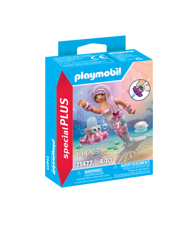 Playmobil Meerjungfrau mit Wassersprh-Oktopus