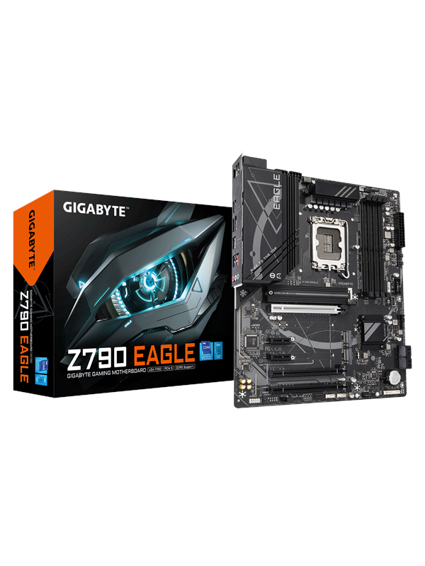 GIGABYTE Z790 EAGLE Mainboard - Intel Z790 - Intel LGA1700 socket - DDR5 RAM - ATX