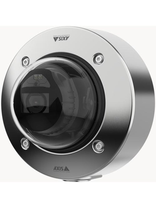 Axis P3268-SLVE Dome Camera  Stainless Steel 8 MP Dome with Deep Learning