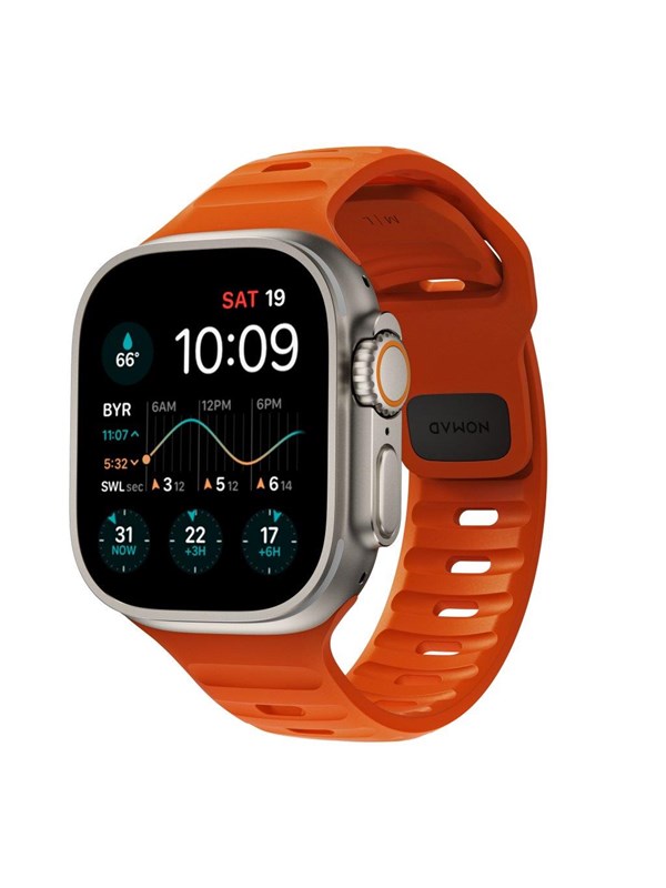 Nomad - Sport Band - 45mm  Ultra Orange