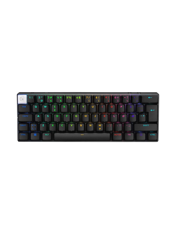 Logitech G PRO X 60 LIGHTSPEED - Gaming Tastaturen - ohne Numpad - Tschechisch - Schwarz