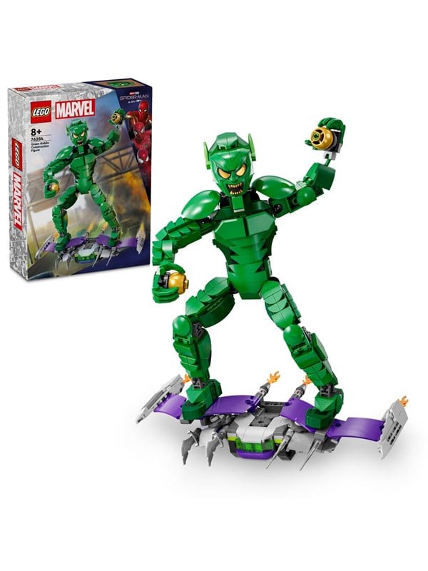 Image of 76284 Marvel Green Goblin Baufigur, Konstruktionsspielzeug