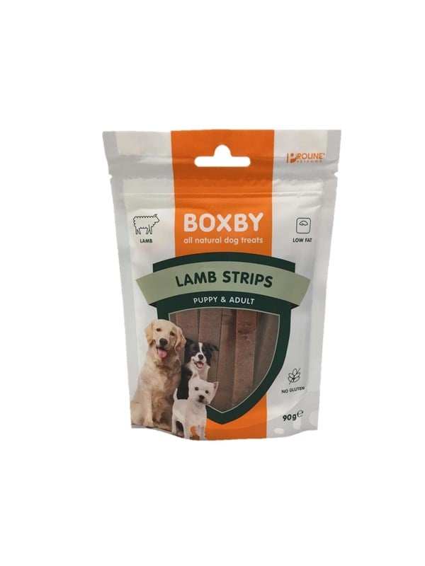 BOXBY Lammstreifen 90g Kein Gluten