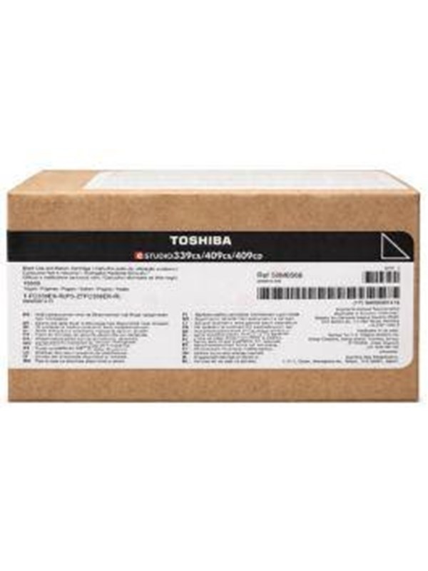 Toshiba - black - original - toner cartridge - Use and Return