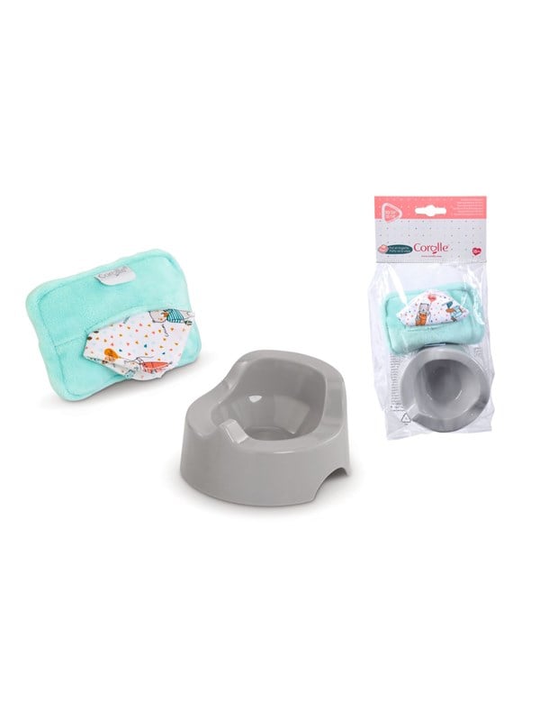Image of Corolle Cor. MPP 12/14" Potty and Wipe