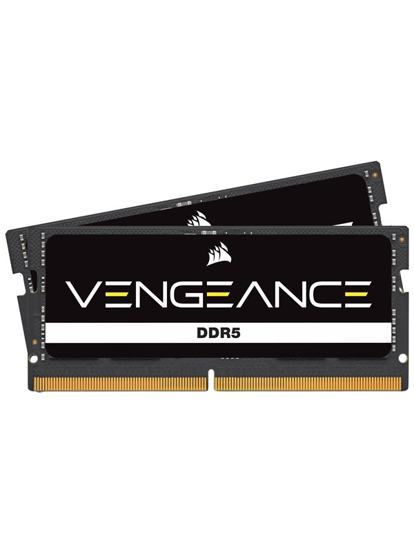 Vengeance SODIMM DDR5-4800 - 48GB - CL40 - Dual Channel (2 Stück) - Unterstützt Intel XMP - Schwarz