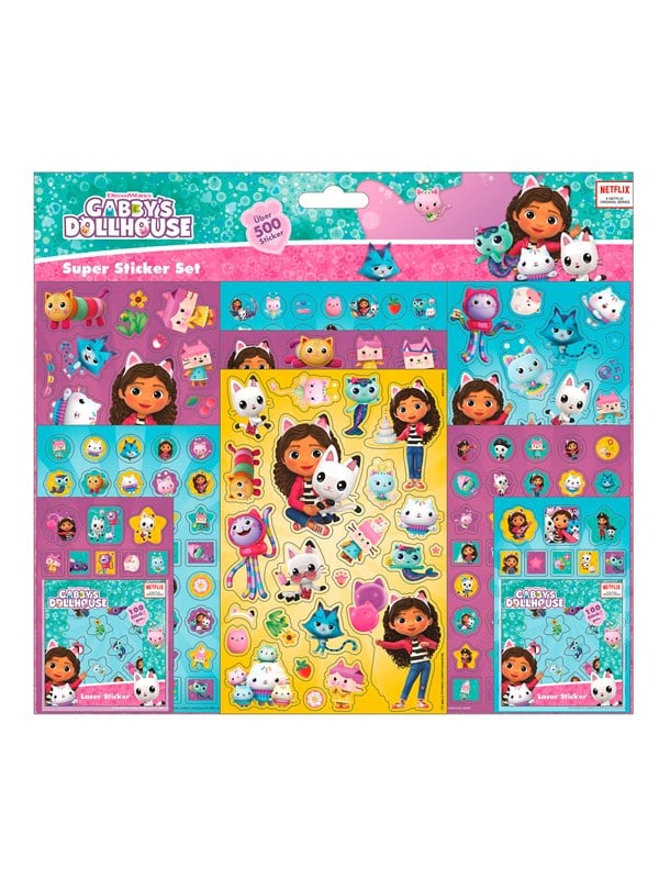 Gabbys Dollhouse Super sticker set