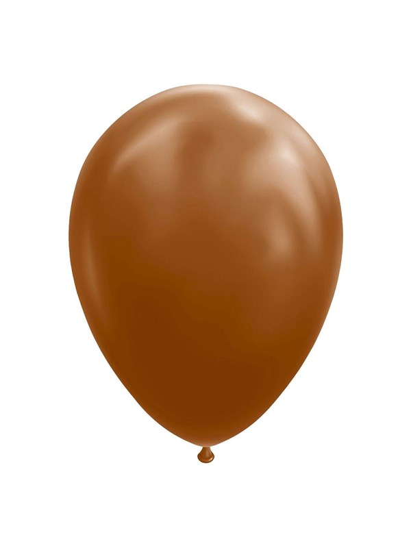 5712735016649 - Balloons Brown 30cm 10 pcs