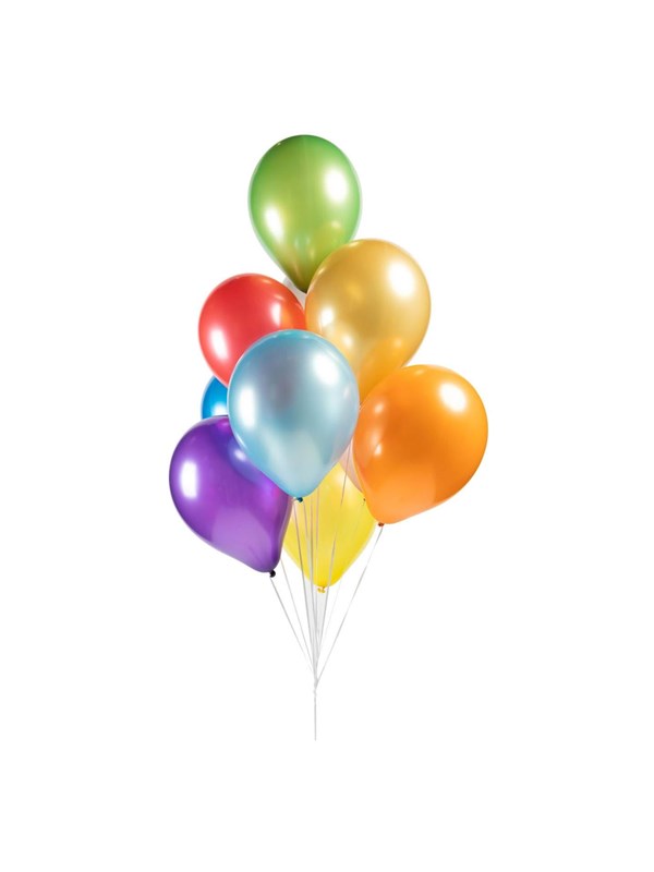 Globos Balloons Metallic Pearl Mix Colors 30cm 100pcs