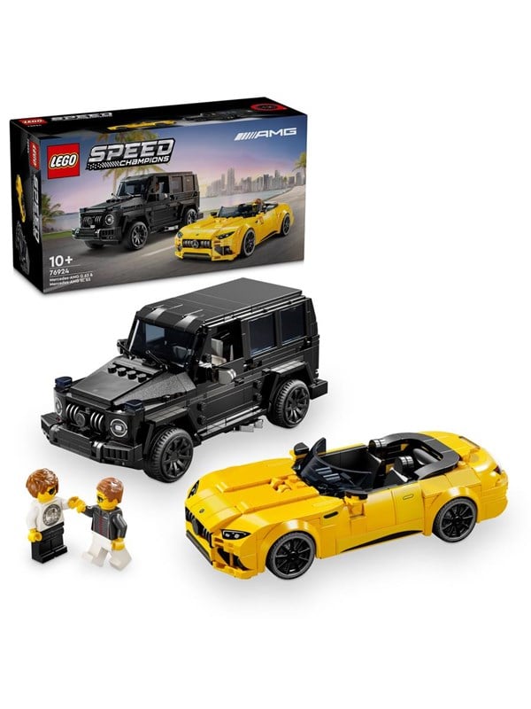 Image of LEGO Speed Champions 76924 Mercedes-AMG G 63 & Mercedes-AMG SL 63