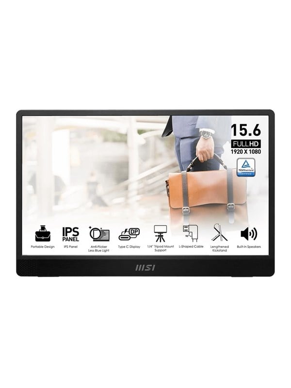 Image of 16" MSI PRO MP161DE E2 - LCD monitor - Full HD (1080p) - 16"