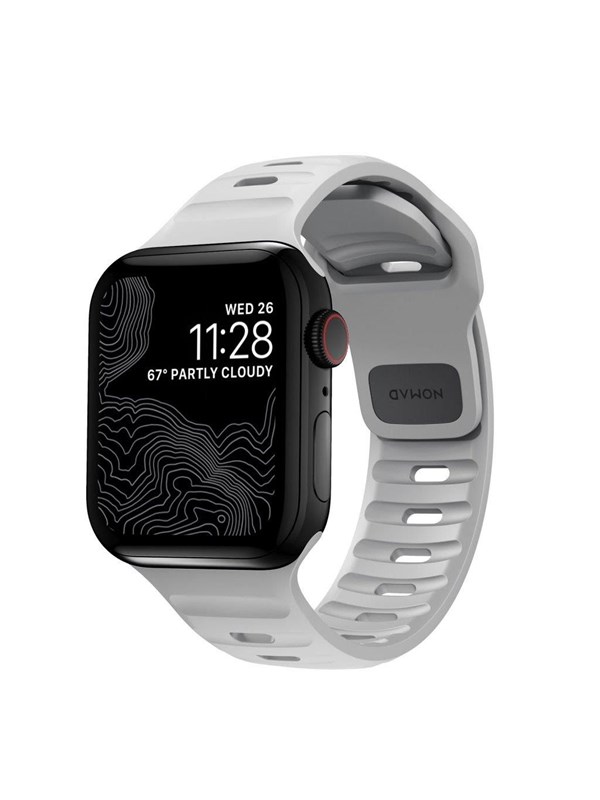 Nomad - Sport Band - 40mm38mm  SM  Lunar Gray  FKM  V2